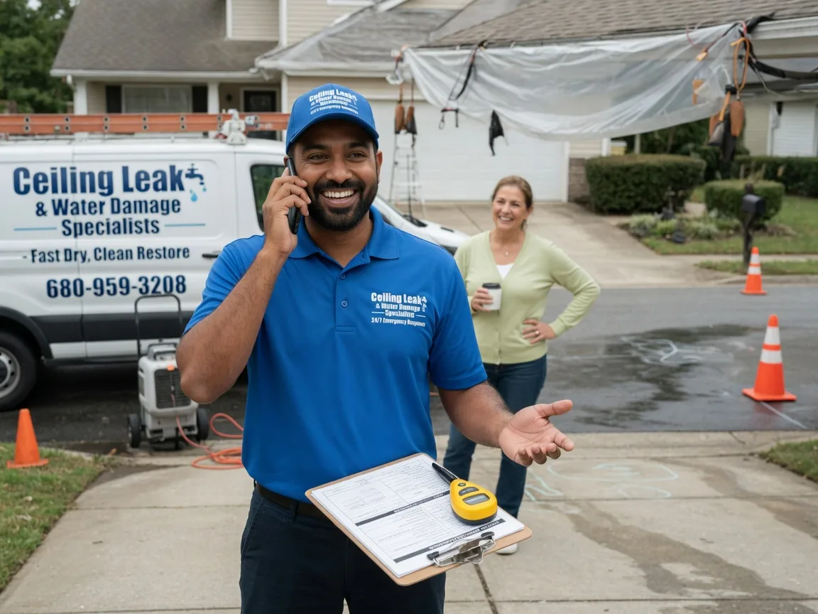 Ceiling Leak Cleanup Pelican Lake, WI FAQs